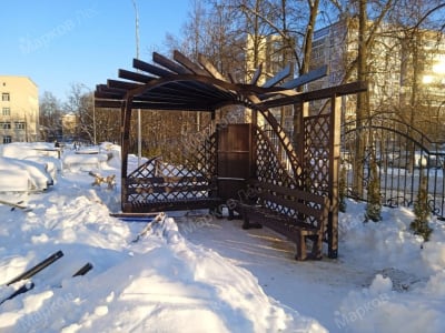 Пергола деревянная «Апрель»